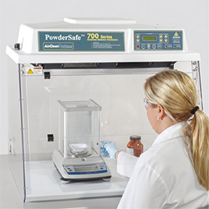 美国AirClean垂直层流式无管天平柜